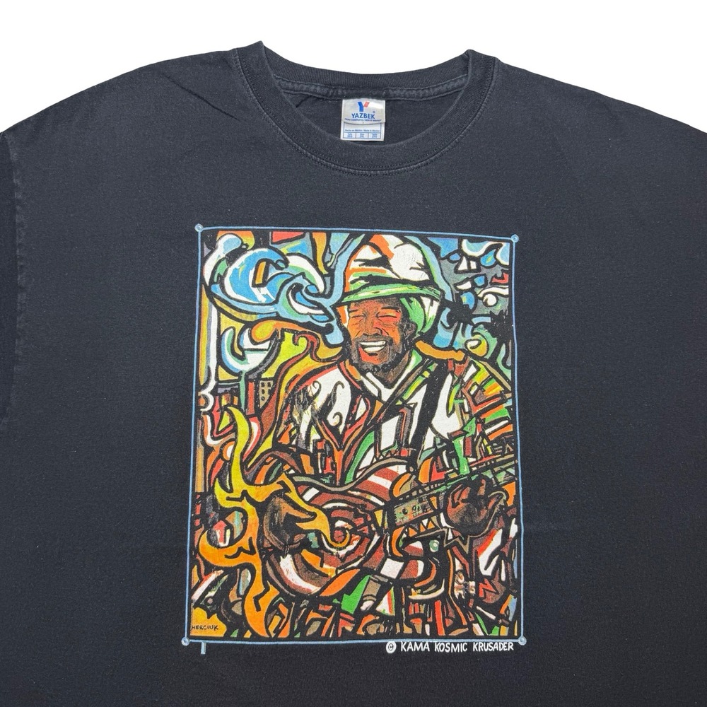 Vintage 2000s Kosmic Krusader art painting shirt